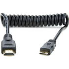 Atomo Coiled Mini HDMI to Full HDMI Cable