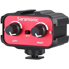 Saramonic SR-AX100 Passive 2-Channel Audio Adapter for DSLR Cameras 