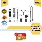 DJI Osmo Pocket 2 Gimbal Creator Combo (DJI Malaysia) (FREE SanDisk Extreme 128GB microSDXC Card)