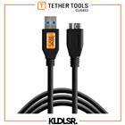 Tether Tools TetherPro USB 3.0 Male Type-A to USB 3.0 Micro-B Cable (15', Black) (CU5453)