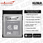 Exascend 256GB Element Series CFexpress Type B Memory Card (3 YEARS WARRANTY)