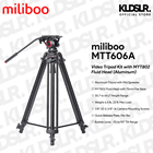 miliboo MTT606A Video Tripod Kit with MYT802 Fluid Head (Aluminum)