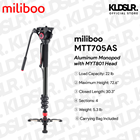 miliboo MTT705AS Aluminum Video Monopod with MYT801 Fluid Head