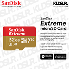 SanDisk 32GB Extreme UHS-I microSDHC Memory Card (SDSQXAF-032G-GN6MN) (SanDisk Malaysia Lifetime Warranty)
