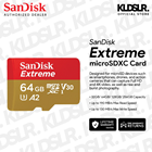 SanDisk 64GB Extreme UHS-I microSDXC Memory Card (SDSQXAH-064G-GN6MN) (SanDisk Malaysia Lifetime Warranty)