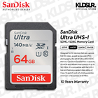 SanDisk 64GB Ultra UHS-I SDXC Memory Card (SDSDUNB-064G-GN6IN)