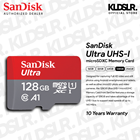 SanDisk 128GB Ultra UHS-I microSDXC Memory Card (SDSQUAB-128G-GN6MN)