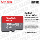 SanDisk 256GB Ultra UHS-I microSDXC Memory Card (SDSQUAC-256G-GN6MN)
