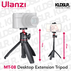 Ulanzi MT-08 Extendable Mini Tripod & Handle (Black)