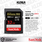 SanDisk 32GB Extreme PRO UHS-II SDHC Memory Card (LIMITED LIFETIME WARRANTY) (Sandisk V90)