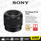 Sony FE 50mm F1.8 Lens (Sony Malaysia Warranty)