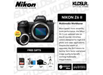 Nikon Z6 II Mirrorless Digital Camera (Body Only + FTZ II ADAPTER ) (Nikon Malaysia Warranty) (Z6II)